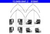 TOYOT 0494733090 Accessory Kit, disc brake pads